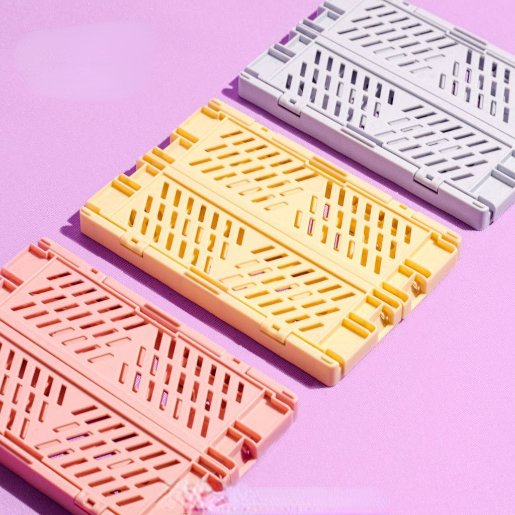 SkandiShop foldable storage crate