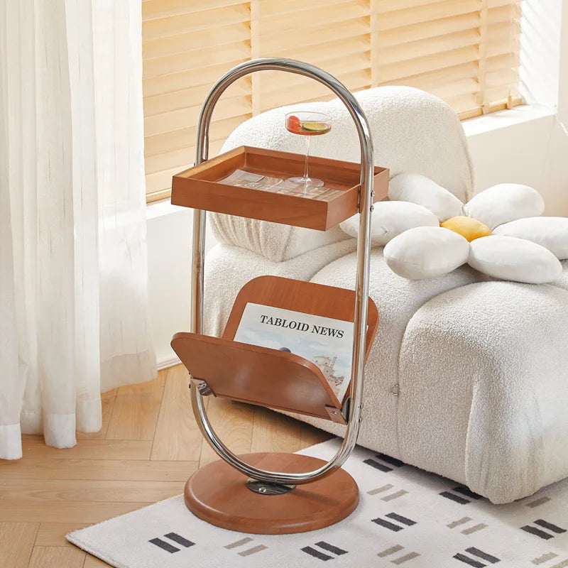 Acrylicwood Net Red Coffee Cart