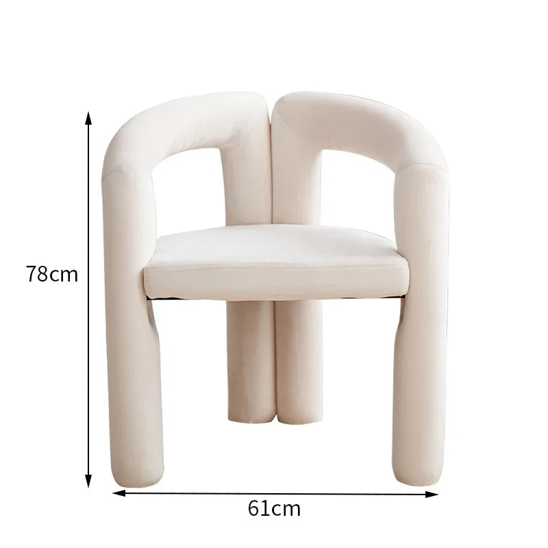 SkandiShop Mr Marble Luxury Velvet Chairs