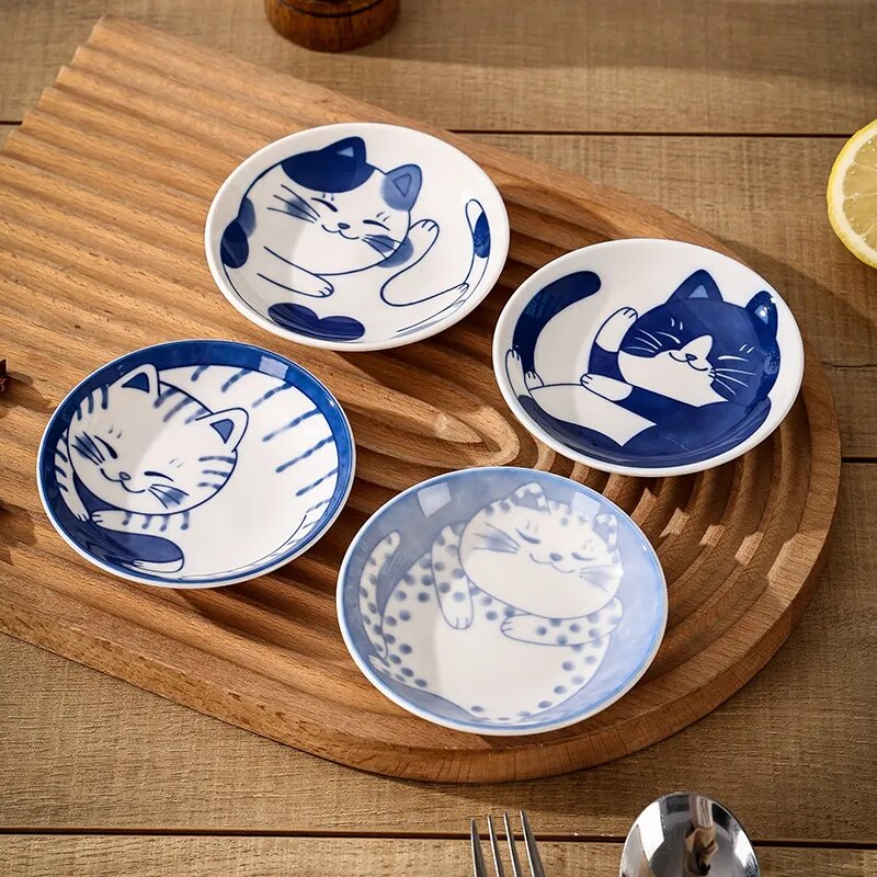 SkandiShop Japanese Style Ceramic Plates