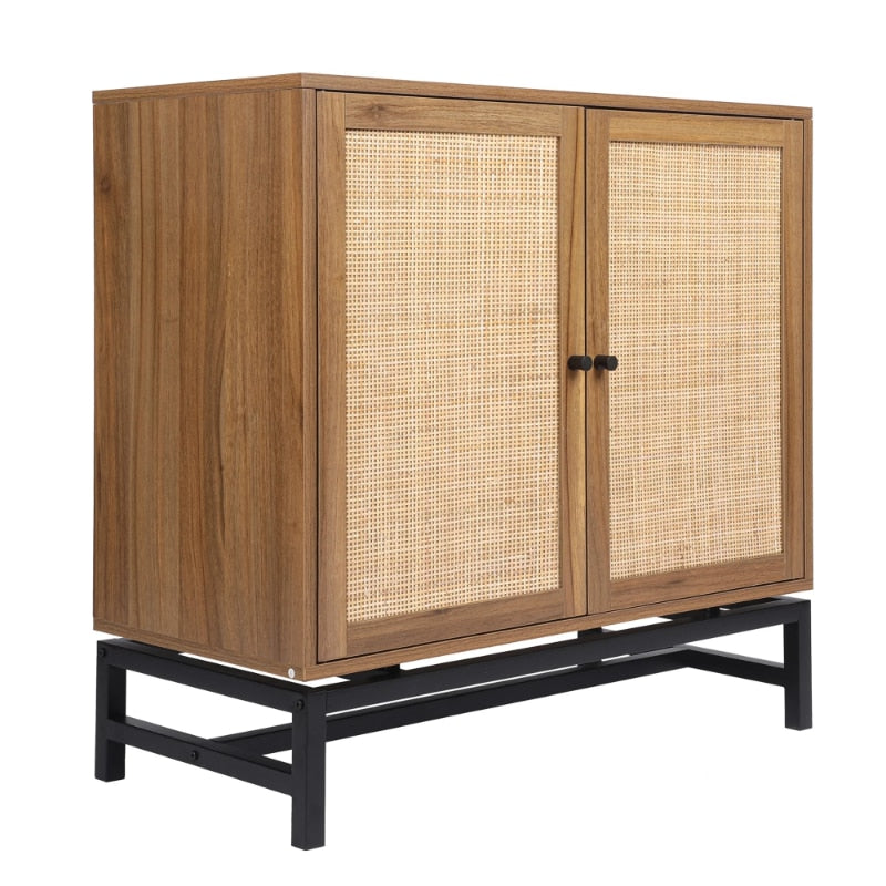 SkandiShop Rattan cabinet