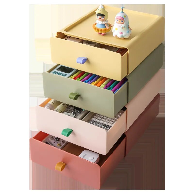 SkandiShop Stackable Organizer Drawer Office Accessories Storage Box