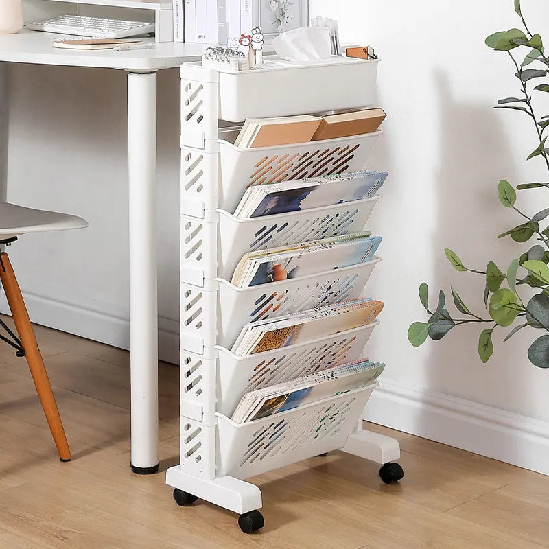 SkandiShop Removable Desk Bookcase