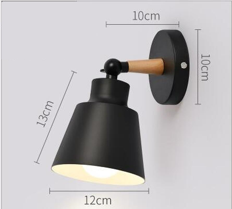 SkandiShop Modern Wall Lamp Nordic LED Horn Interior Wall Light