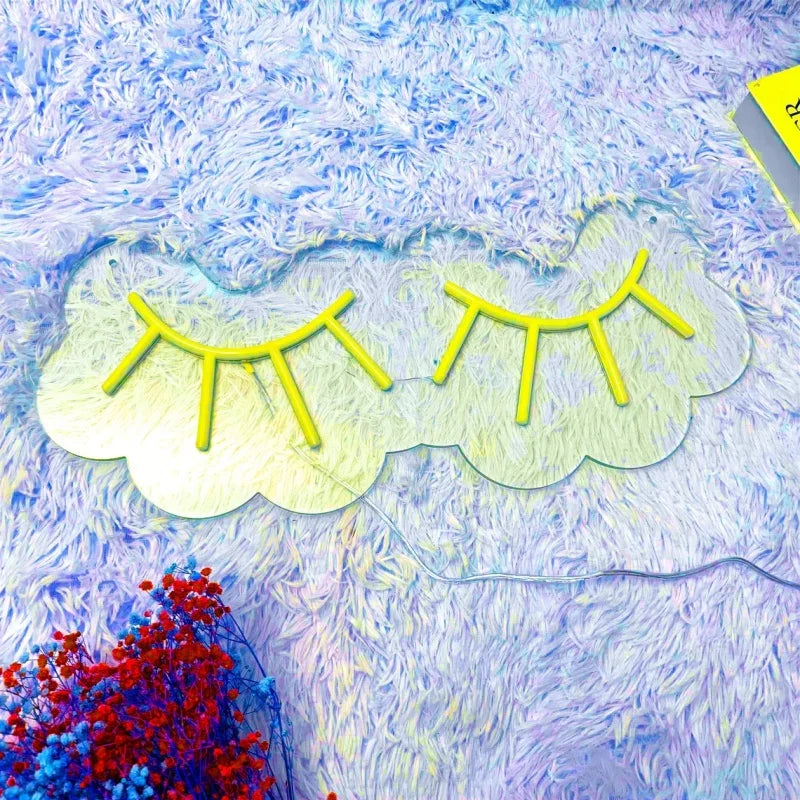 LashGlow Custom LED Neon Sign