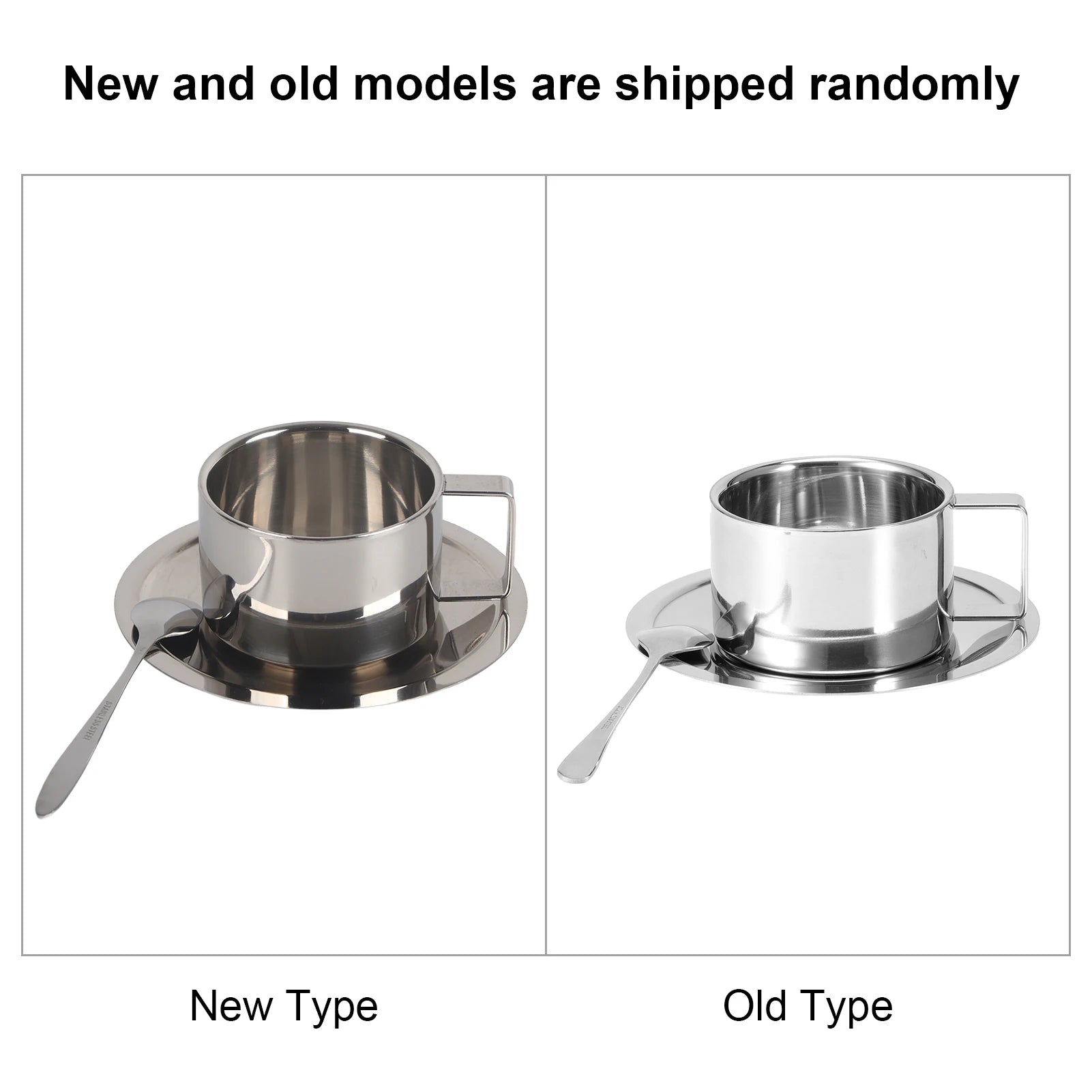 3Pcs/Set 304 Stainless Steel Coffee Cup