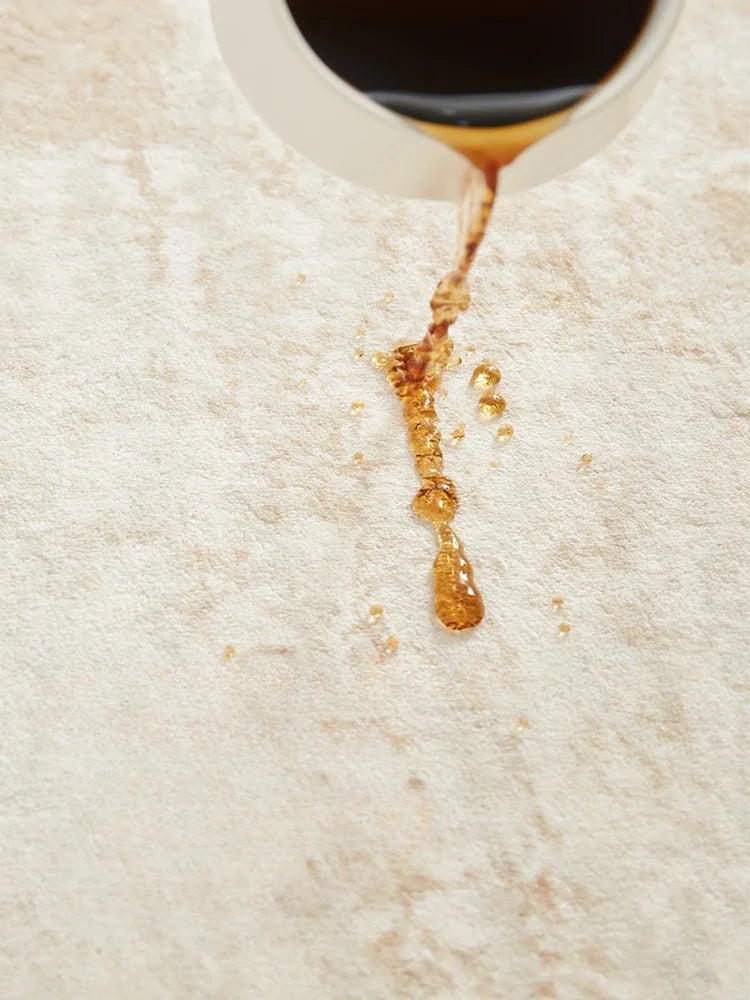 GoldenAura Abstract Striped Rug