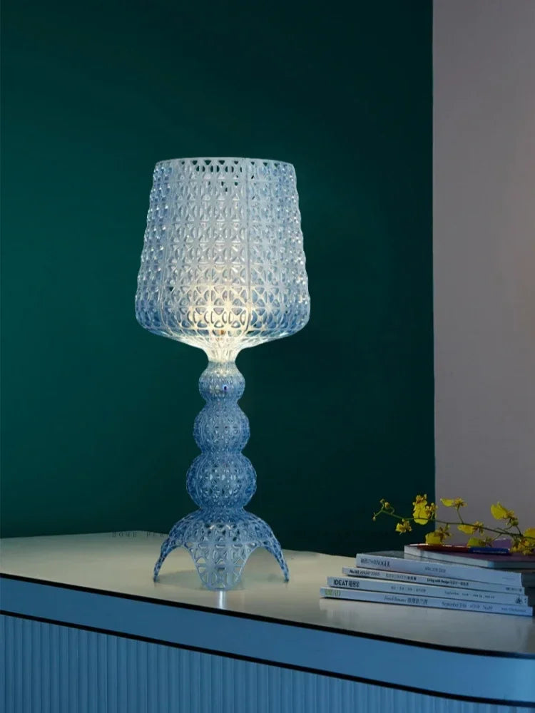 VetroGlow Goblet Floor Lamp – Italian Designer LED Light