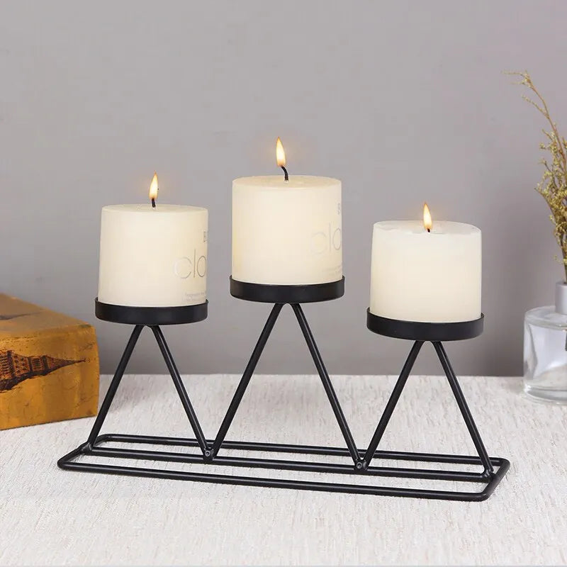 SkandiShop Royal Nordic Iron Candle Holder