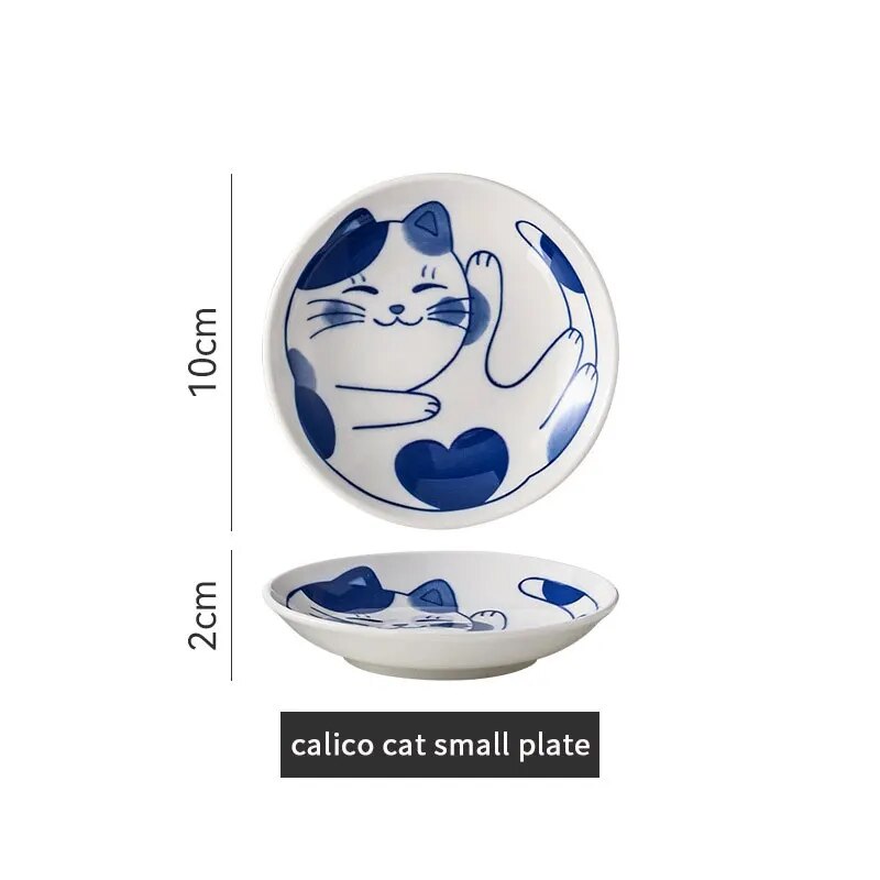 SkandiShop Japanese Style Ceramic Plates