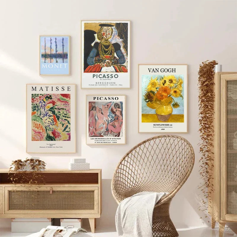 Vintage Masterpiece Wall Art Collection