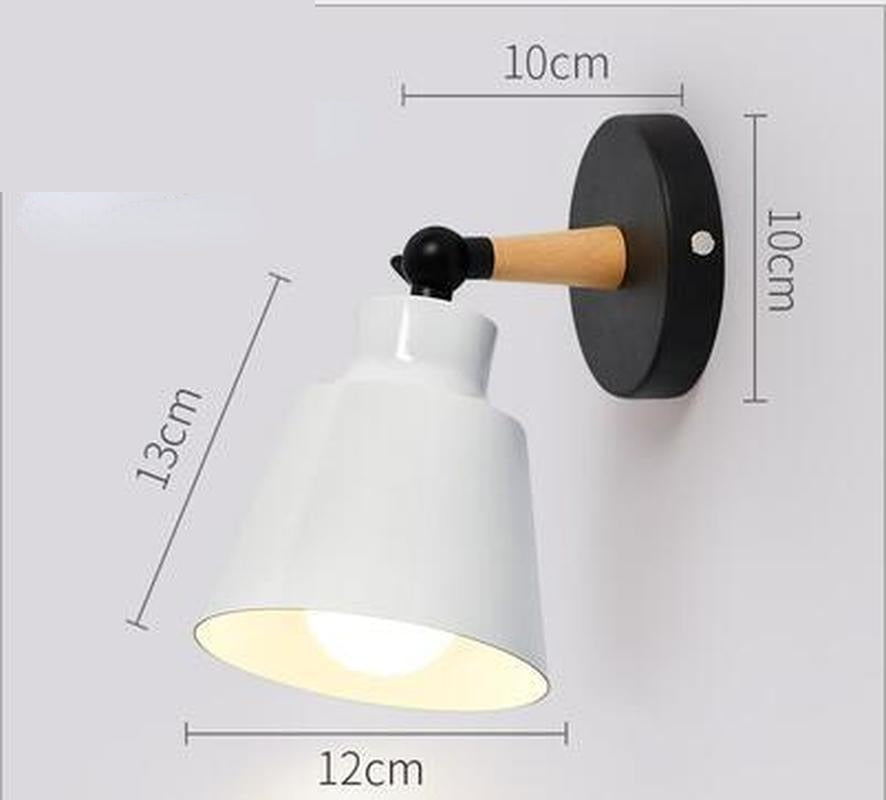 SkandiShop Modern Wall Lamp Nordic LED Horn Interior Wall Light