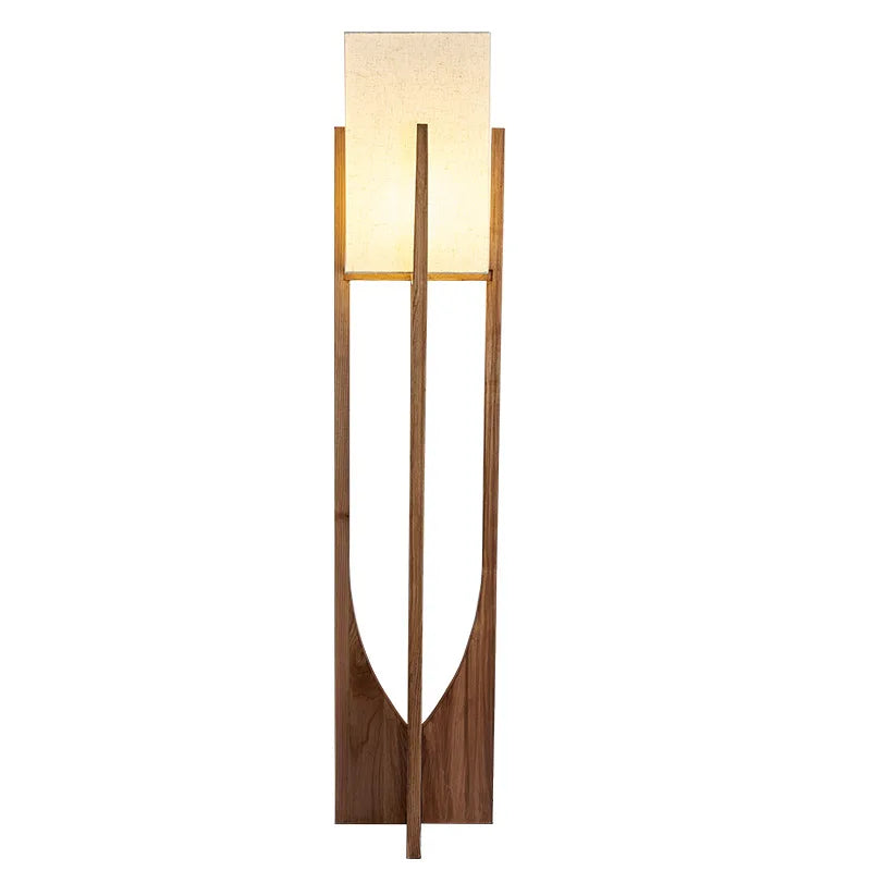 Fairbanks Nordic Wooden Floor Lamp