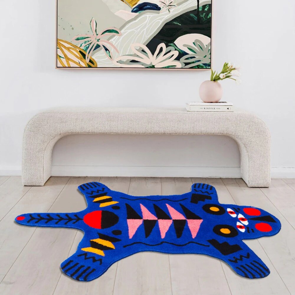 SkandiShop Tryp Tiger Rug