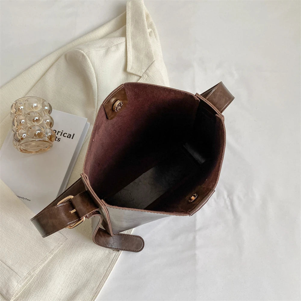 MOODS Retro Shoulder Tote Set