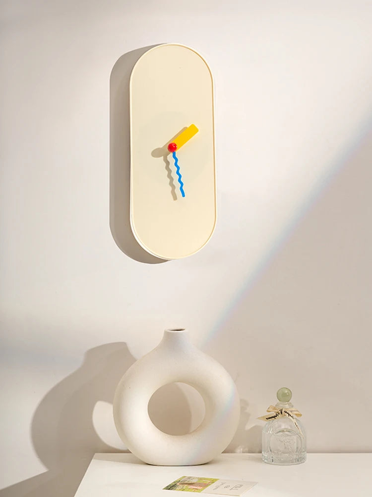 DopaTime Wall Clock – Vibrant Dopamine-Inspired Decor