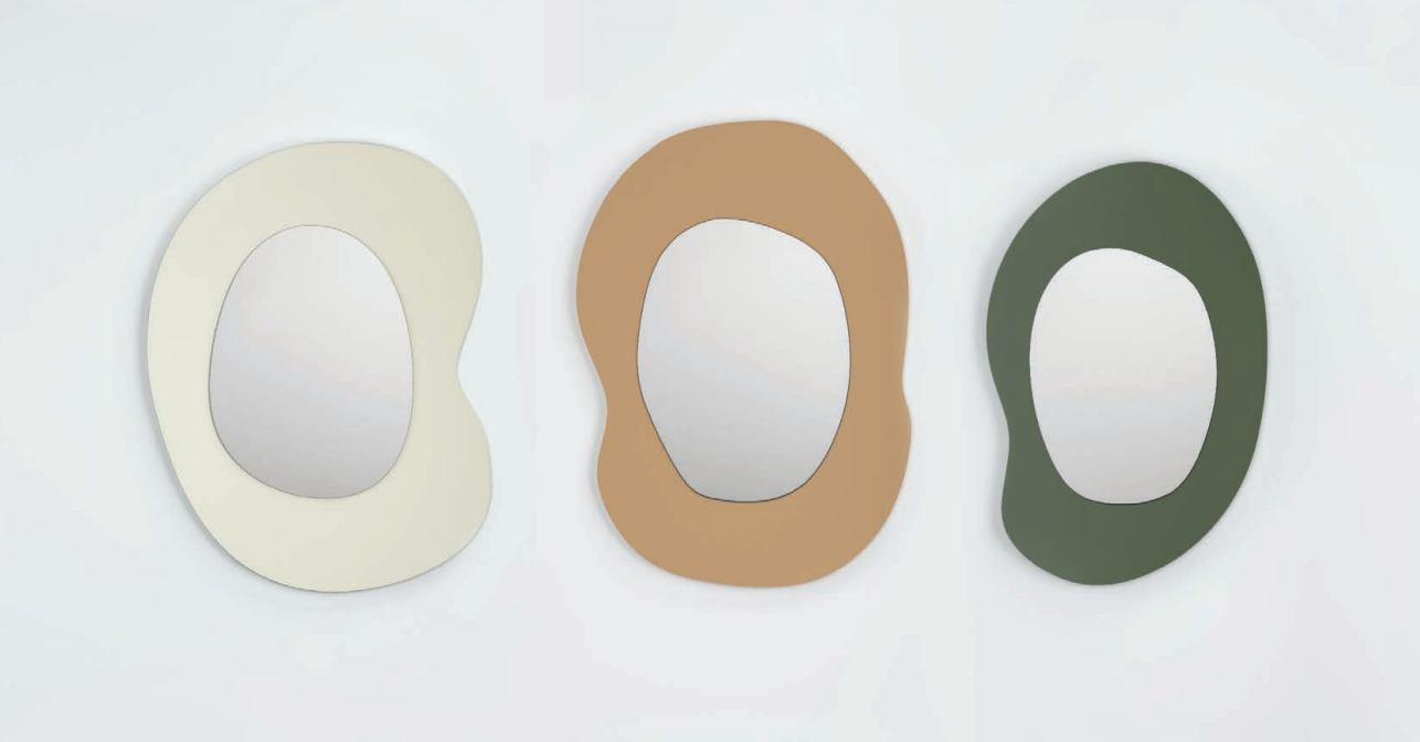 BEANS Mirror – Organic Form, Artistic Reflection