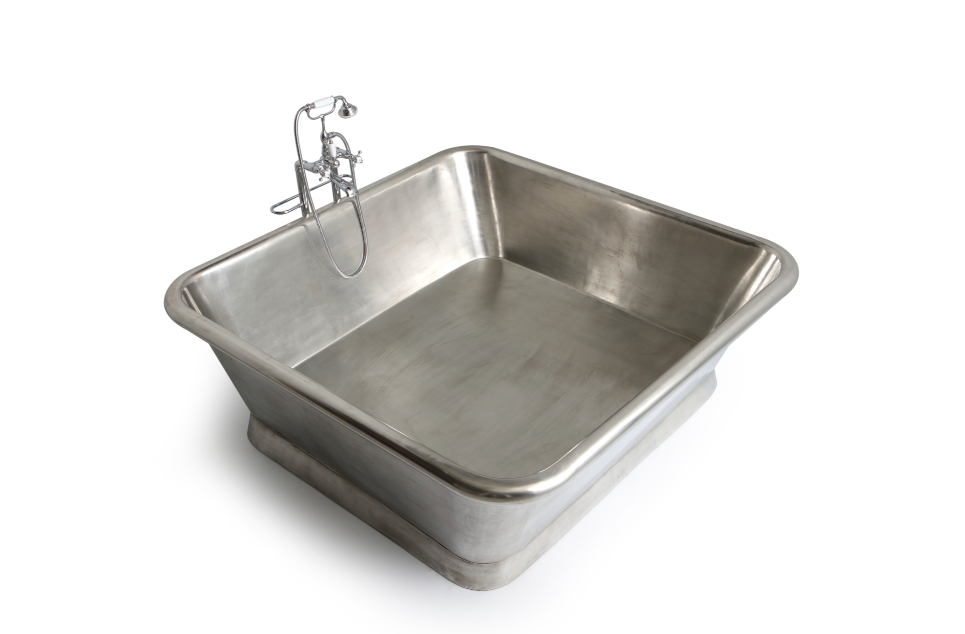 Square Tin Copper Bathtub