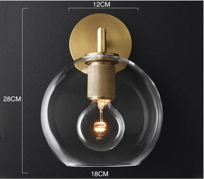 SkandiShop Postmodern LED Wall Lamp Living Room Dining Room Wall Light Aisle Background Minimalist Bedroom Bedside Lamp