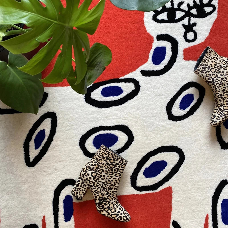 ArtZen Abstract Living Room Rug