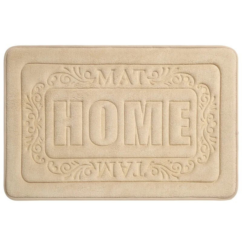 SkandiShop High Quality Rectangle Bath Mat Bathroom Bedroom Non-slip