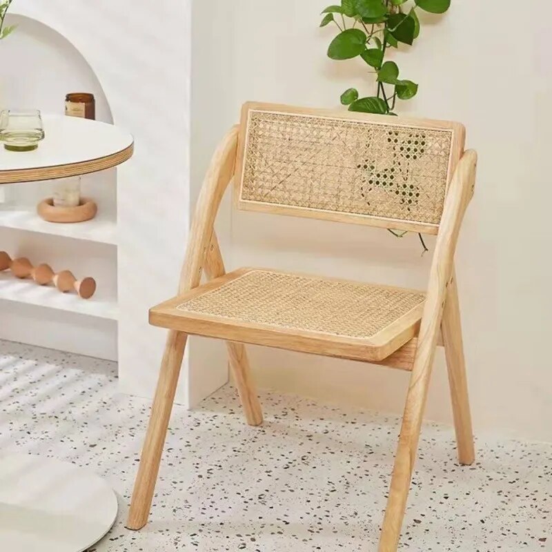 SkandiShop Foldable Rattan Chair