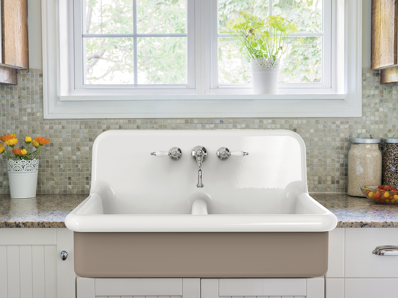 True Colors Kitchen 90 – Double Ceramic Sink