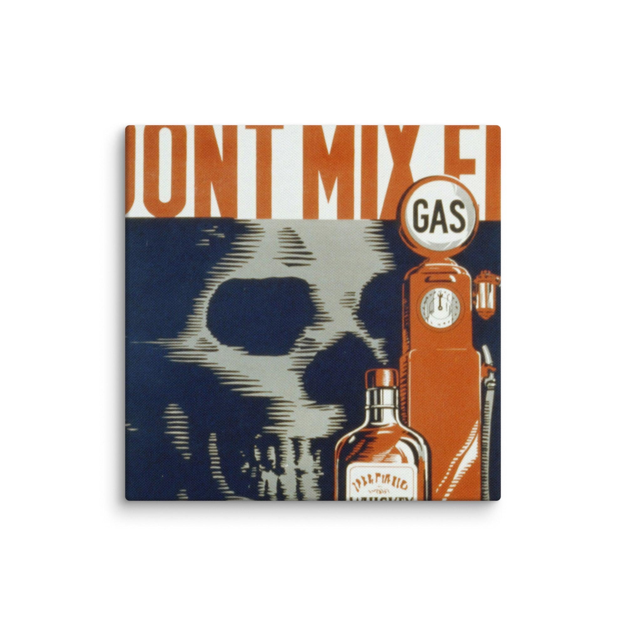 Dont mix them - old propaganda poster