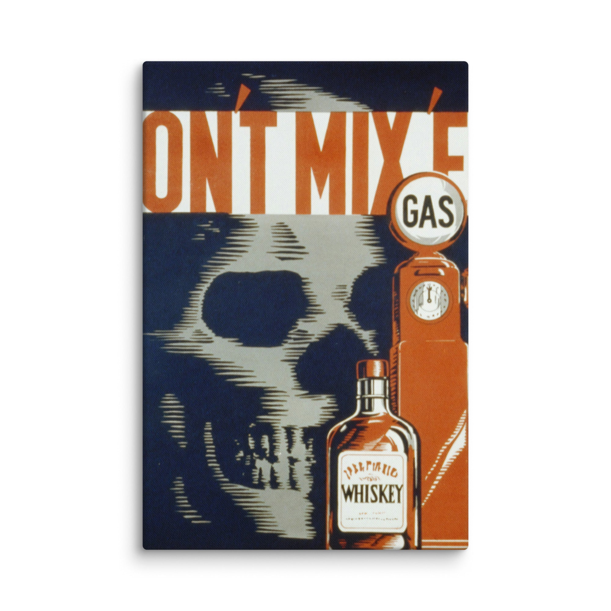 Dont mix them - old propaganda poster