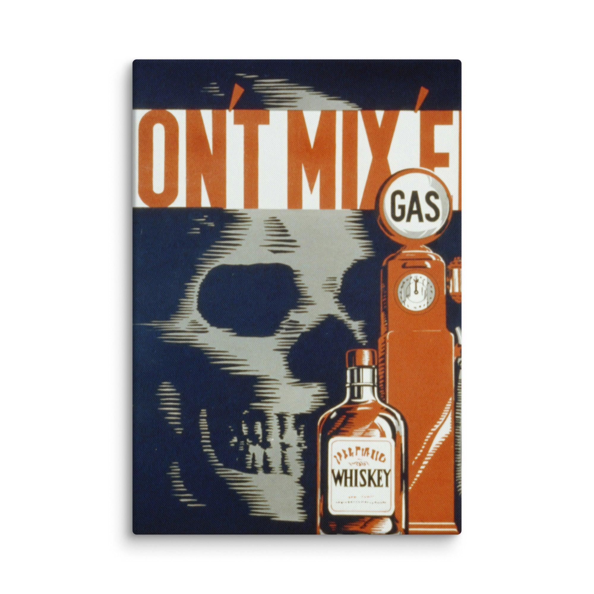 Dont mix them - old propaganda poster