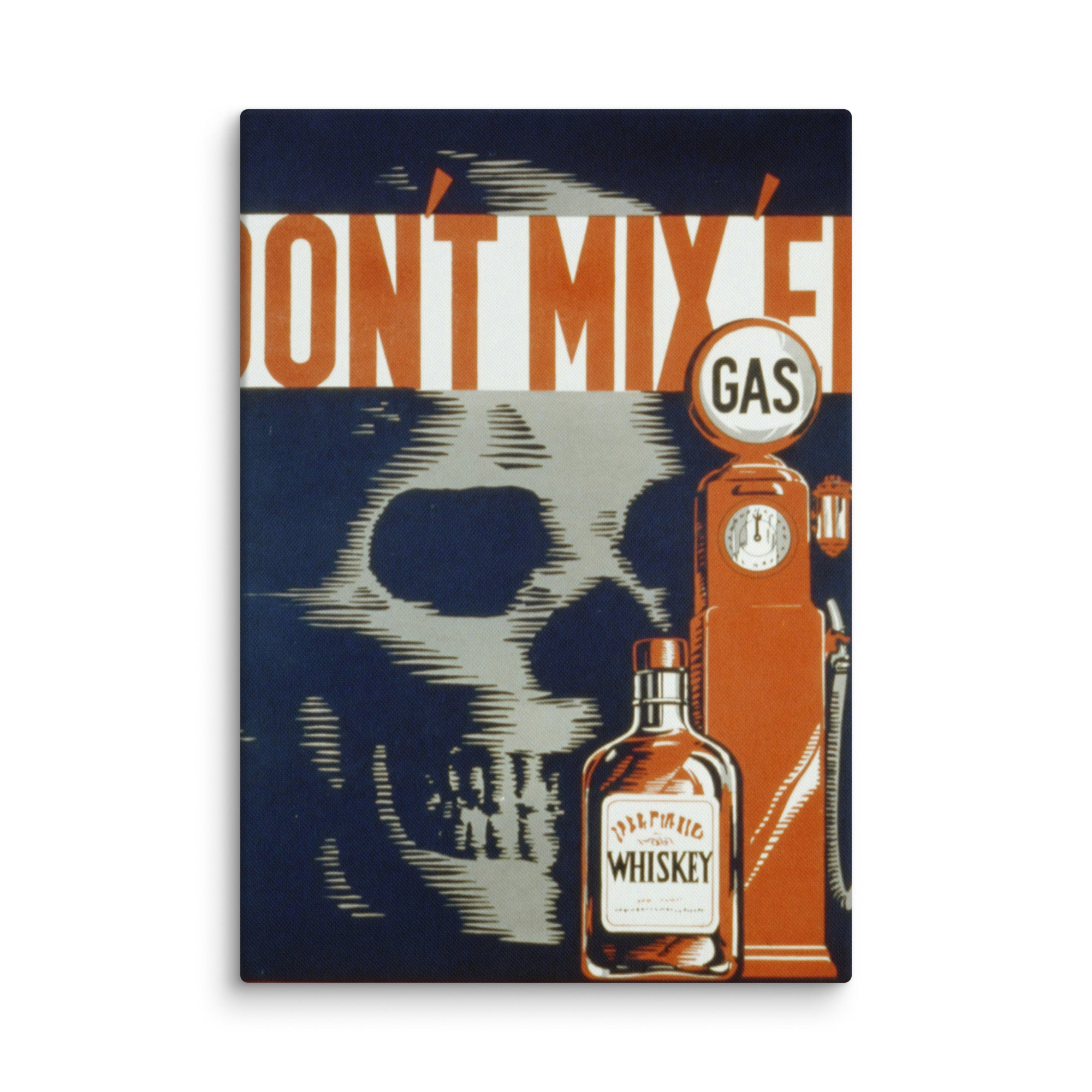 Dont mix them - old propaganda poster