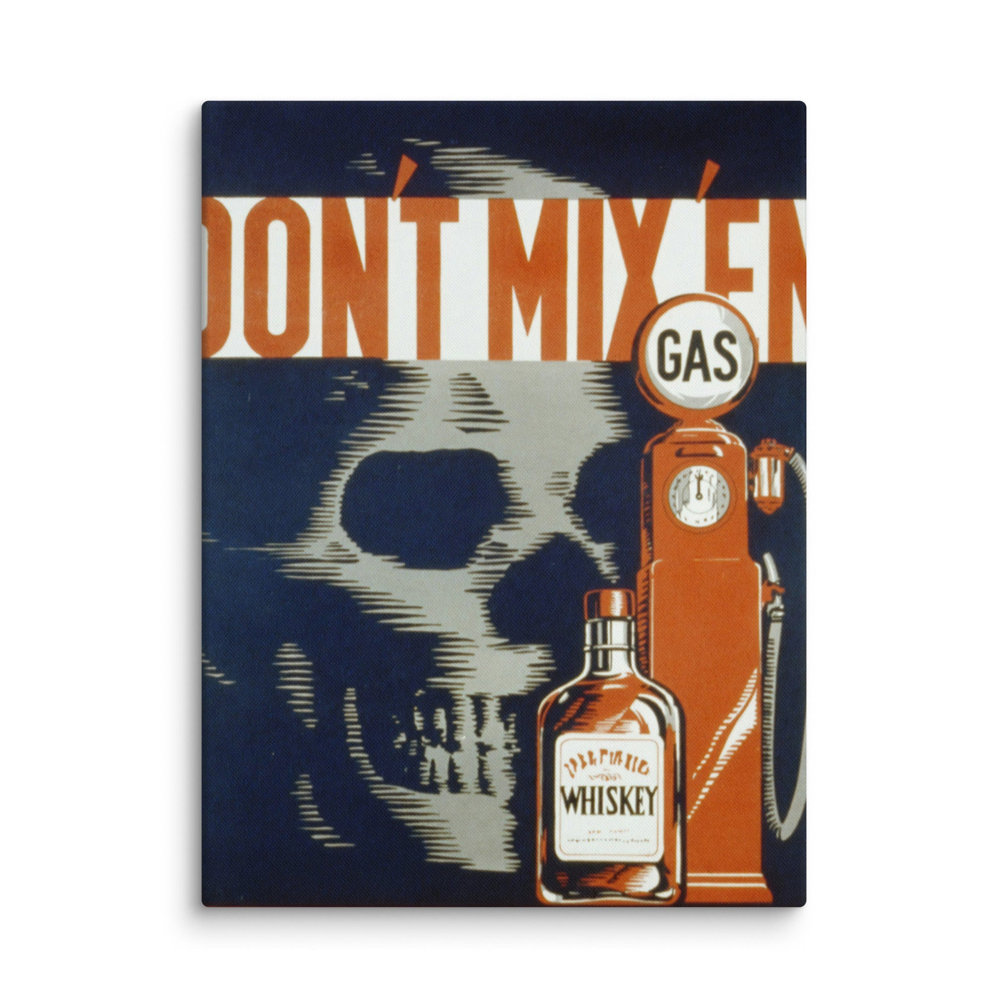 Dont mix them - old propaganda poster