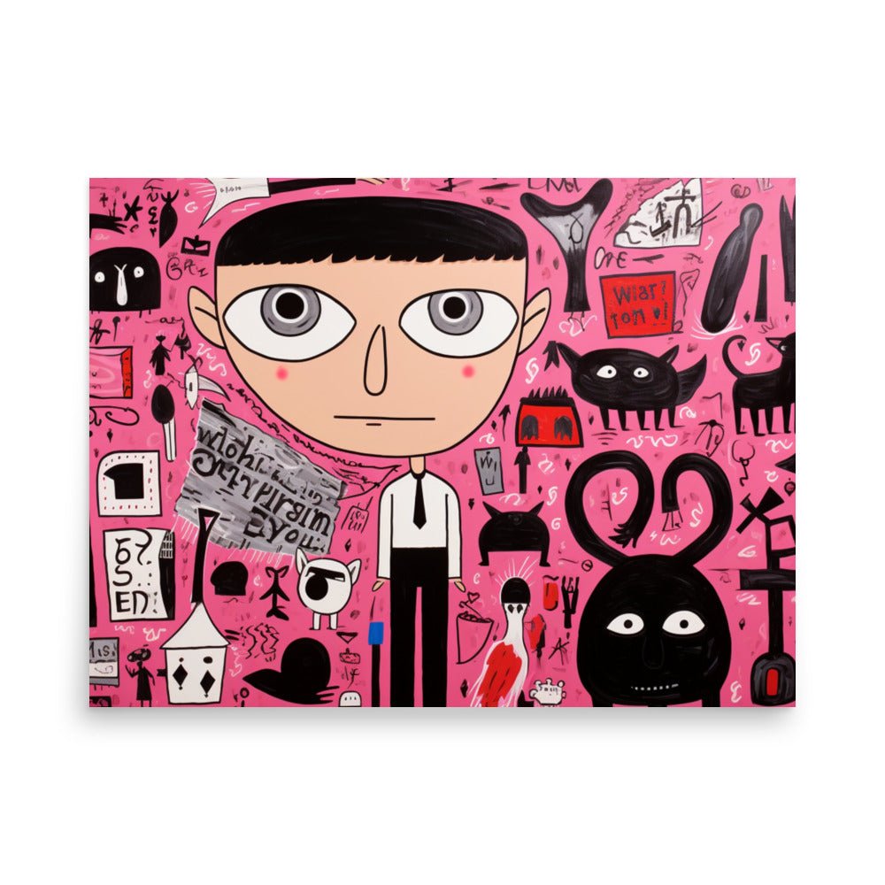 SkandiShop Chaos Poster