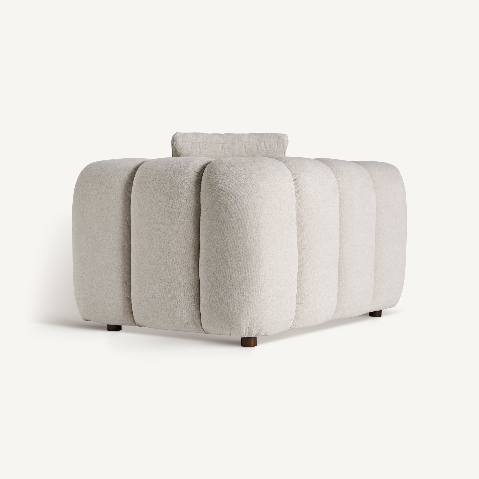 Dortan Grey Corner Sofa Module - Modern Modular Seating