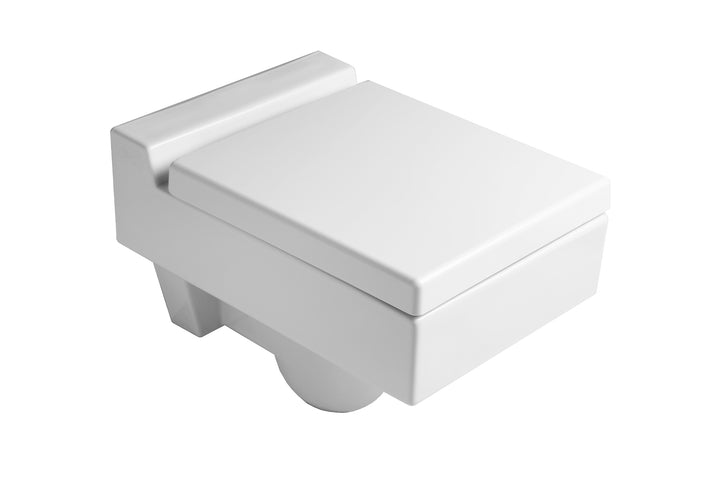Shaggy Wall-Hung WC Pan – Modern White Ceramic Toilet
