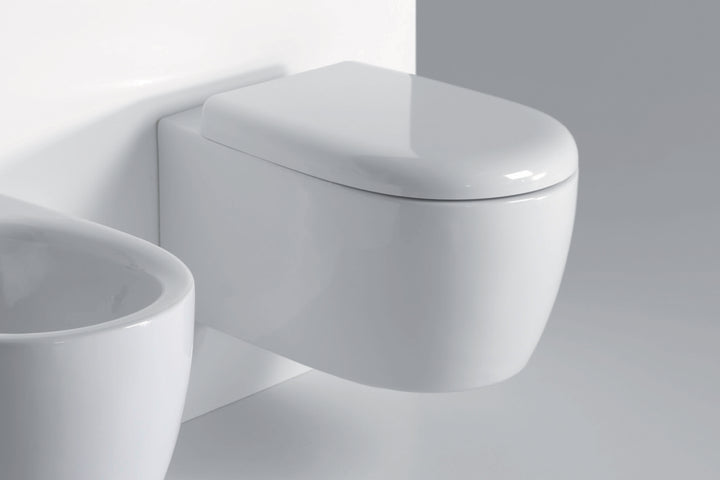 Twiggy Floor Mounted WC – Modern White Ceramic Toilet