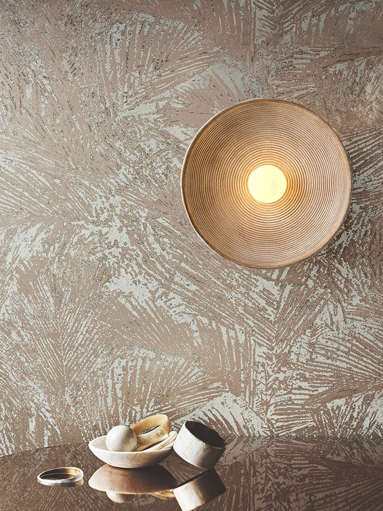 SkandiShop Indoor Retro Japanese Style Wall Circle Lamp