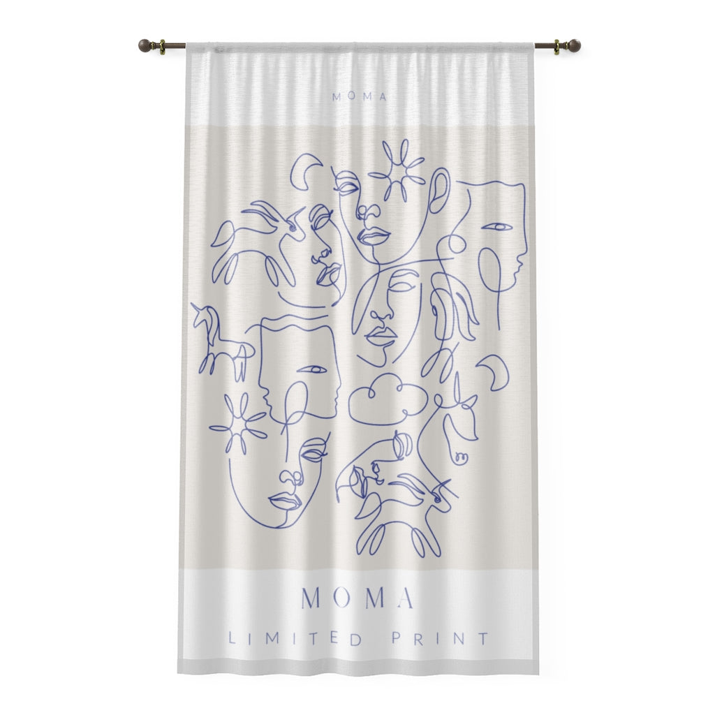 MOMA Window Curtain
